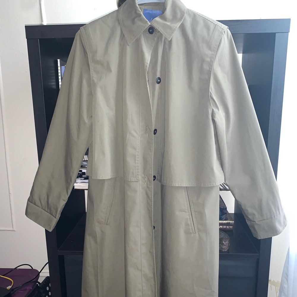 Carol Cohen Drizzle Vintage Trench Rain jacket